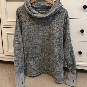 Athleta grey cowl xl